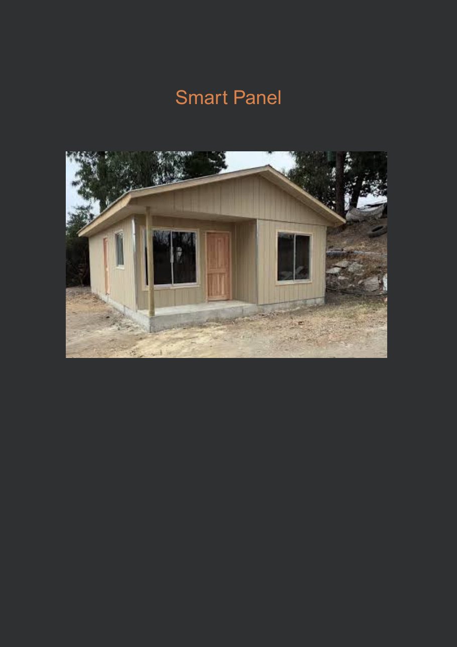Fachada exterior con Smart Panel