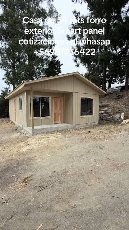 Vivienda revestida con Smart Panel